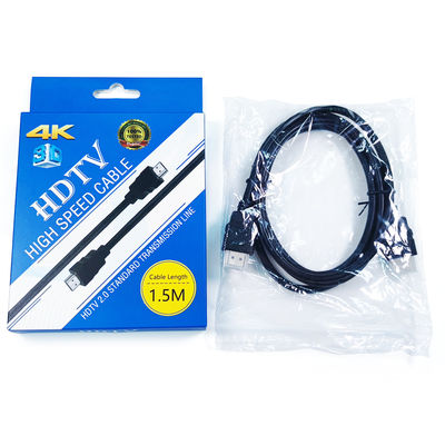 폼형 PVC 재킷 4K HDMI 케이블 0.5m까지 30M 컴퓨터 고화질 비디오