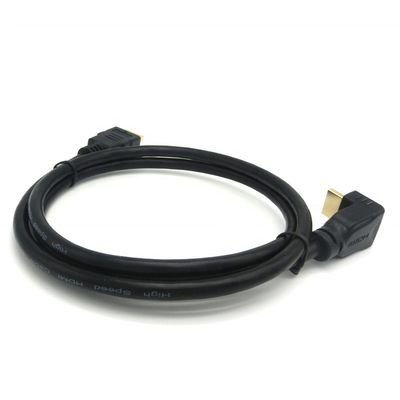 90도 각의 금접속기 2.0V 4K 60Hz HDMI 케이블 멀티미디어용 1.5m