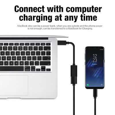 3.5MM-6.0MM 외부 지름 프로젝터 HDMI 케이블 USB 3.1 타입 C에서 USB 타입 A