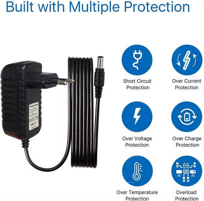 DC 12V 2A 전원 공급 어댑터 Cctv IP 카메라 충전 AC 어댑터 12V DC 5.5Mm 잭