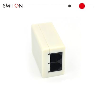 전화 스플리터 어댑터 CE ROHS 인증 RJ11 6P2C 포트를 사용하는 ADSL 연결