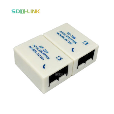 SP-168 ADSL RJ11 RJ45 전화 광대역 스플리터 60 와트 평균 전력 4.4MHz 대역폭