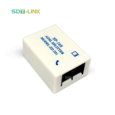 SP-168 ADSL RJ11 RJ45 전화 광대역 스플리터 60 와트 평균 전력 4.4MHz 대역폭