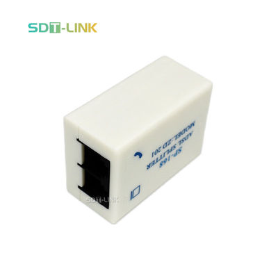 SP-168 ADSL RJ11 RJ45 전화 광대역 스플리터 60 와트 평균 전력 4.4MHz 대역폭