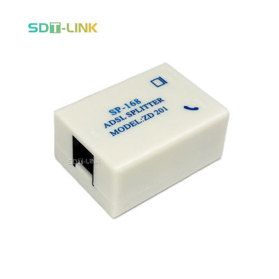 SP-168 ADSL RJ11 RJ45 전화 광대역 스플리터 60 와트 평균 전력 4.4MHz 대역폭