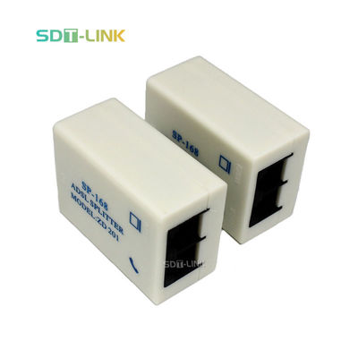 SP-168 ADSL RJ11 RJ45 전화 광대역 스플리터 60 와트 평균 전력 4.4MHz 대역폭