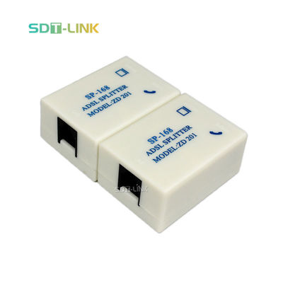 SP-168 ADSL RJ11 RJ45 전화 광대역 스플리터 60 와트 평균 전력 4.4MHz 대역폭