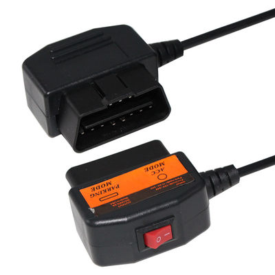 OBD2 12V에서 5V 충전 케이블 DVR 운전 기록 장치 스위치