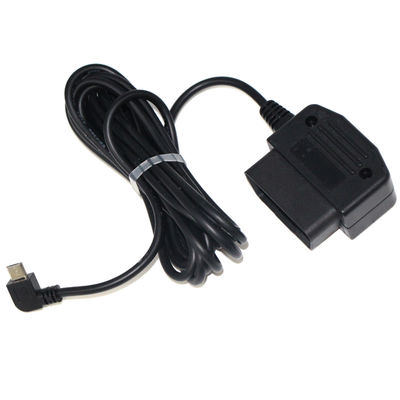 자동차 OBD 충전 케이블 24 64Awg 5V/2A OBD2 16pin to Right Angle 마이크로 5P 진단 도구