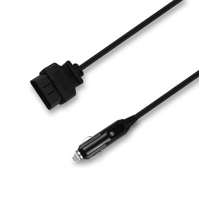 5V 12V 자동차 충전기 전원 확장 케이블 OBD-2에서 C 타입 USB-C 케이블 대시캠