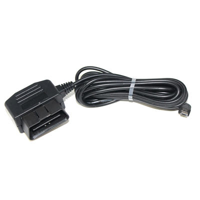 24W 마이크로 USB 케이블 커넥터 GPS DVR 캠코더 태블릿 E-dog 전화 OBD II 16pin 충전기