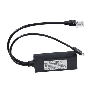 12v 2a 타입 C 및 LAN 포트 RJ 45 이더넷 전원을 위한 USB 포 스플리터 연결