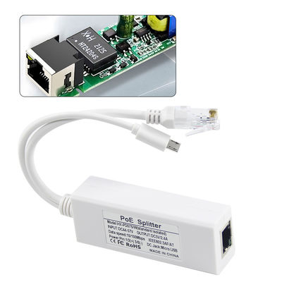 100-240V AC 50/60Hz POE 스플리터 10/100Mbps 48V에서 24V/12V/9V/5V 와이파이 라우터