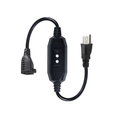 GFCI NEMA 515P ~ 515R 플러그 플러그 방수 확장 케이블 IP54