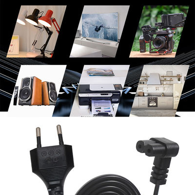 이탈리아 2 핀 AC 플러그 유럽 케이블 C7 커넥터 확장 Psu 노트북 전원 케이블 Eu 2-PIN C7