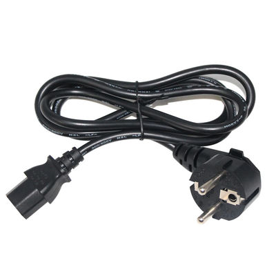 0.75MM 유럽 공급 케이블과 VDE 확장 3PIN Schuko 플러그로 C13 Netsnoer