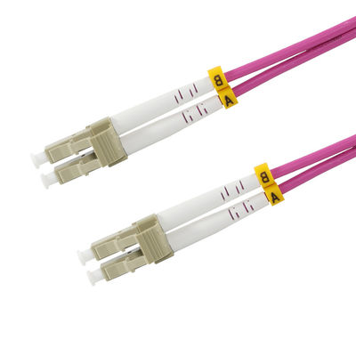 1GB 듀플렉스 LC-LC 50/125um 멀티모드 광섬유 케이블