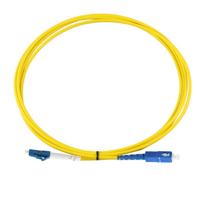 광학 Om1 Apc To Lc Upc 광섬유 패치 코드 Sc Simplex Sc-Lc-Sm 3.0Mm