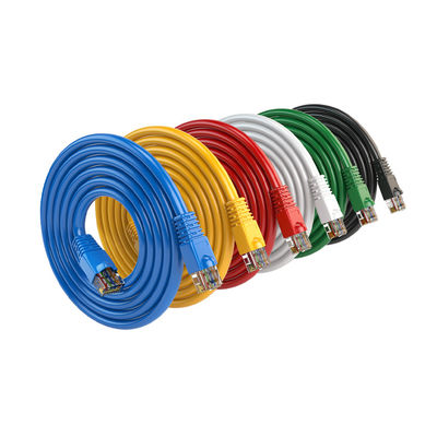 8P6C Cat6 LAN 케이블 이더넷 네트워크 LAN 케이블 RJ45 8P8C 커넥터와 PVC 자켓