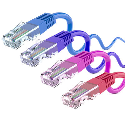보호된 Rj45 남성 커넥터 이더넷 케이블 고속 네트워크 인터넷 CAT 5e 케이블