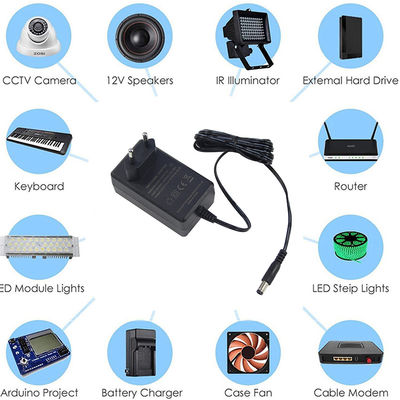 3.5X1.35Mm 남성 잭 12V 3A 36W 스위칭 AC DC 전원 어댑터 CCTV에 대한 공급 충전기