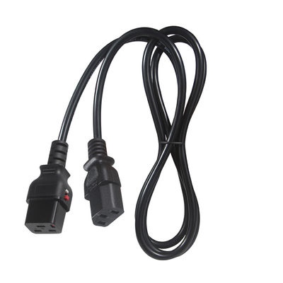 C19에서 C13 AC 전원 케이블 16A 1M PVC 재킷 IEC 60320