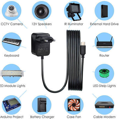 36W 12V 3A AC 스위칭 전원 어댑터 (Type C 출력)