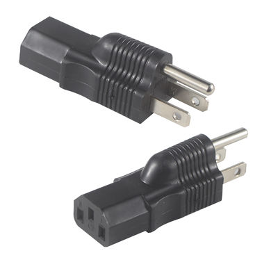 IEC320 C13에서 C14 PDU 변환기 전원 어댑터 UPS 플러그 소켓 남성에서 여성 어댑터 변환기