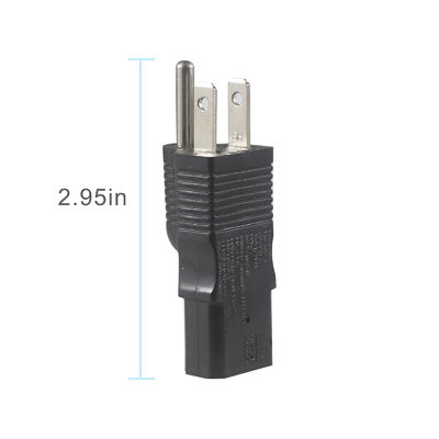IEC320 C13에서 C14 PDU 변환기 전원 어댑터 UPS 플러그 소켓 남성에서 여성 어댑터 변환기