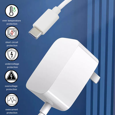 승인된 12V 3A 타입 C 어댑터 아메리카 플러그 36W USB-C 충전기 출력 12V/3A OEM/ODM가 될 수 있습니다