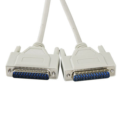 20-28AWG DB25 데이터 전송을 위한 여성에서 여성 시리즈 어댑터 2년 보증 흰색