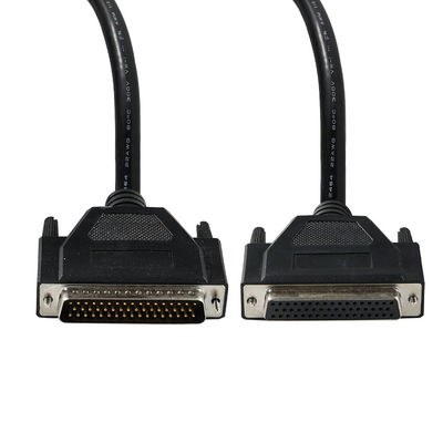 25pin DB25 케이블 남성 변경자 d-sub