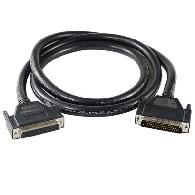25pin DB25 케이블 남성 변경자 d-sub