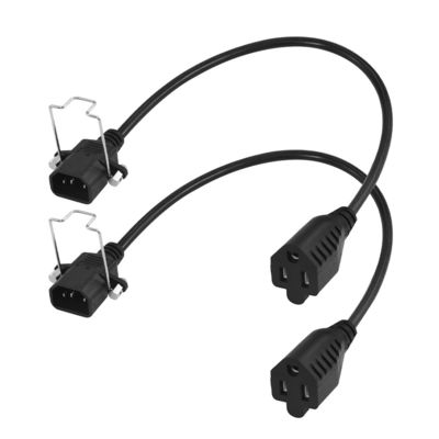 16Awg Nema 515R ~ Iec320 Iec C14 미국 플러그 PVC 미국 표준 전력 전선