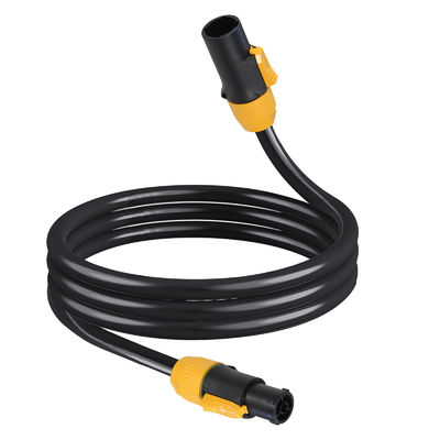 파워콘 케이블 3FT 14AWG 파워콘 True1 남성에서 여성 확장 케이블 야외 20A 무대 조명을위한 방수