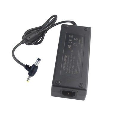 55X21mm 24V 2A 스위칭 어댑터 듀얼 앵글 DC 플러그 전원 공급 데스크톱 스타일