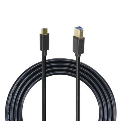 PD 고속 충전 케이블 10gbps 데이터 전송 속도 5gbps 금으로 칠한 고성질식성 커넥터