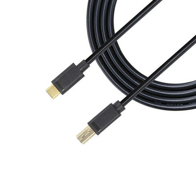 PD 고속 충전 케이블 10gbps 데이터 전송 속도 5gbps 금으로 칠한 고성질식성 커넥터