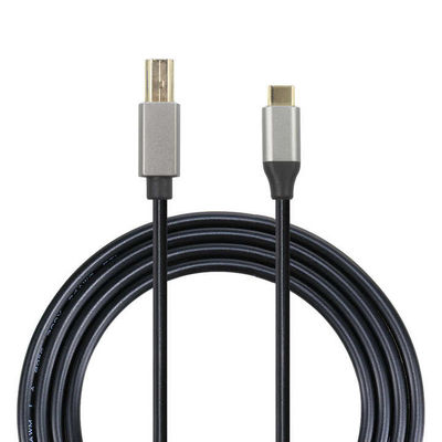 PD 고속 충전 케이블 10gbps 데이터 전송 속도 5gbps 금으로 칠한 고성질식성 커넥터