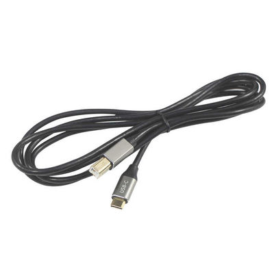 PD 고속 충전 케이블 10gbps 데이터 전송 속도 5gbps 금으로 칠한 고성질식성 커넥터