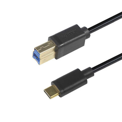 PD 고속 충전 케이블 10gbps 데이터 전송 속도 5gbps 금으로 칠한 고성질식성 커넥터