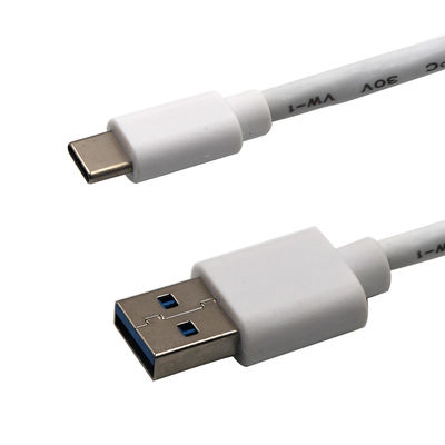 USB 초전류 보호 유형 C 3.0 USB Type C 데이터 케이블 5Gbps 고속 3A 빠른 충전 초전류 대가