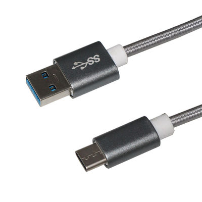 USB 초전류 보호 유형 C 3.0 USB Type C 데이터 케이블 5Gbps 고속 3A 빠른 충전 초전류 대가