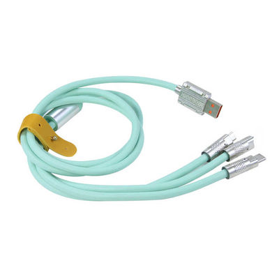 CE 인증 3-in-1 USB 충전 케이블, 고속 충전 15W