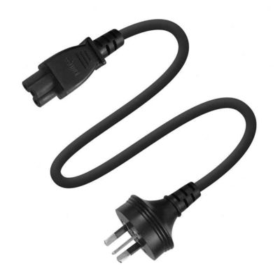 SAA 인증 AU 3P에서 IEC C5 전원 케이블 2.5A 250V, 0.75mm2 H05VV-F 노트북/프린터 (3ft-15ft)