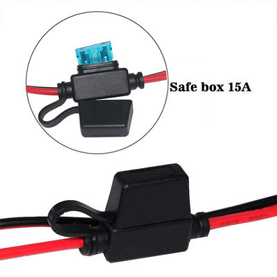 Sae 충전 전선 연장 케이블 12v 전원 끄는 스위치 14awg 알리거터 클립으로 2pin 빠른 배터리 배터리 클램프