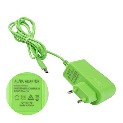 Eu 5Volt 2000Ma 플러그 Ac 100-240V로 USB-C 2A 스위칭 전원 어댑터 5V