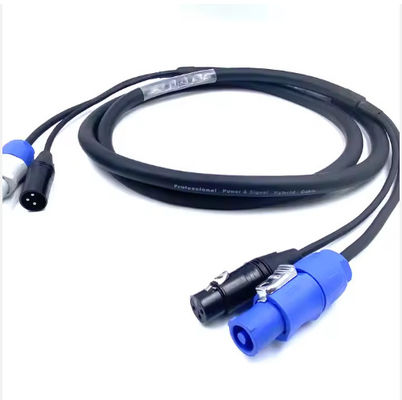 3핀 XLR에서 파워콘 True1 하이브리드 케이블 12A 250V