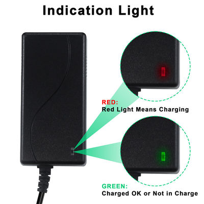 100-240V AC에서 DC 12V/24V 전기 스쿠터 / E-바이크 / 모빌리티 장치에 대한 과부하 보호 기능을 갖춘 빠른 충전 스쿠터 어댑터