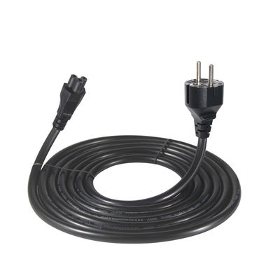 CE 인증 2m 불 retardant EU에서 C5 전원 케이블 노트북 충전기 / 의료기기 / 산업 기계 220V-250V